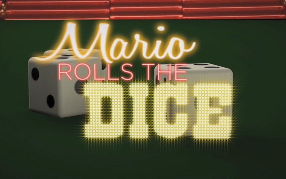 Mario Rolls The Dice title card